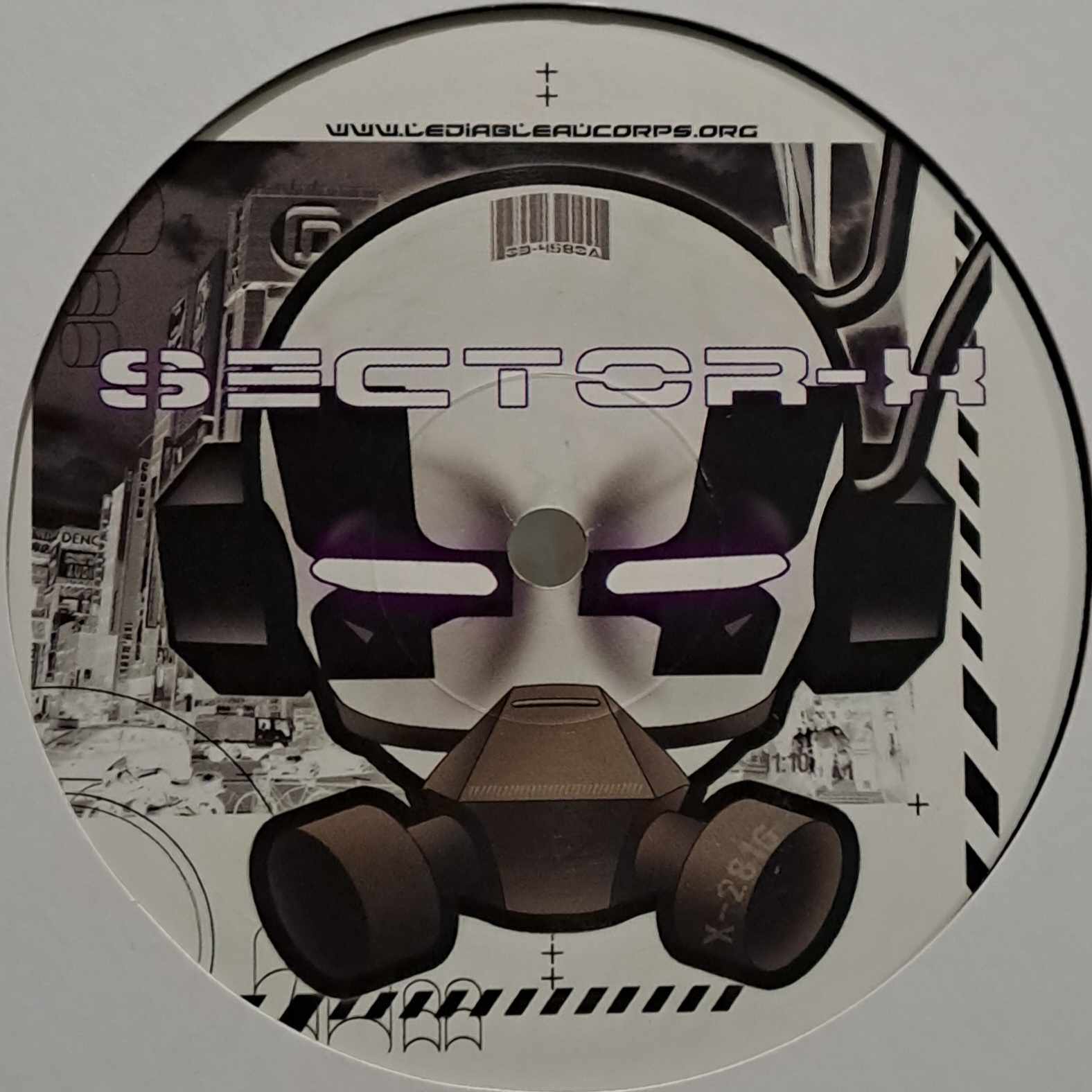 Sector-X 01 - vinyle freetekno